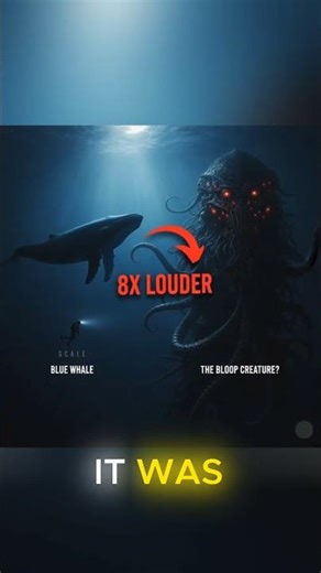 The Bloop: The Scariest Sound Ever Recorded 🌊 #shorts #TheAbyssFiles