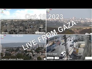 Live: Palestine,GAZA | Multi-cams | Stream #33