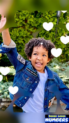 Devan Lovesnumbers on Instagram: "Devan’s Mathspiration (math + inspiration) “Simplify your problems, not your purpose.” 💙🤍❤️ (…and that little dance at the end? Hilarious! 😂) Jacket from Prideful Patchez🤗#devanlovesnumbers #babydev #babygenius #earlymathskills #mathgenius #viralvideos #agt #trend"