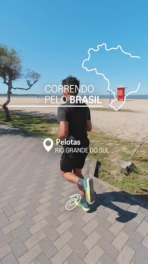 Explorando a Praia do Laranjal em Pelotas - ASICS FrontRunner
