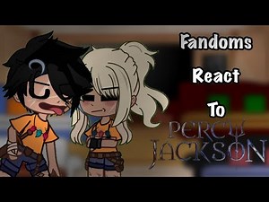 Fandoms React to Percy Jackson🌊⚡️||1/4||