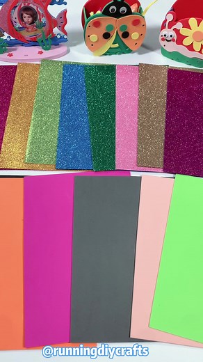 Here’s introduction about EVA foam sheet#handicraft #fyp #crafts #handmade #origamipaper #handwork #diy #evafoam #origami