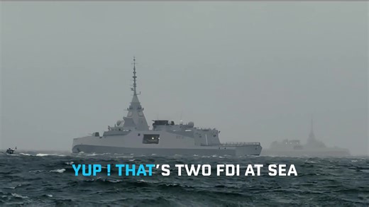 Two FDI frigates at sea! One 🇬🇷 & one 🇫🇷! Naval Group video. | Naval Analyses