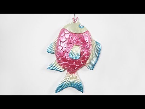 How to make a fish out of clay