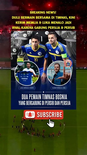 Luka Menalo vs Kerim Memija #persib #persija