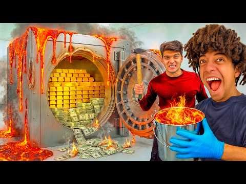 FIRST TO BREAK OPEN $100.000 SAFE KEEPS IT!!