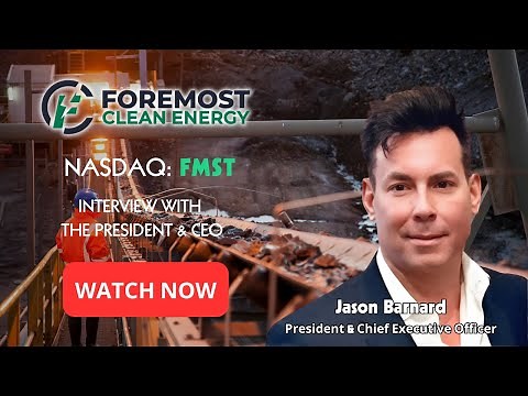 Uranium & Lithium Boom: Foremost Clean Energy CEO on the Future of North America's Supply