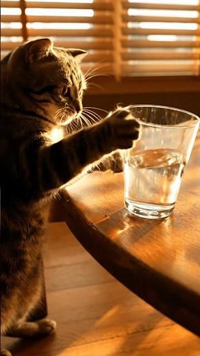 Caught on Camera: Cat vs Glass Disaster