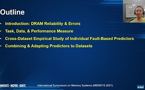 MEMSYS '21: Predicting Uncorrectable Memory Errors from the Correctable Error...