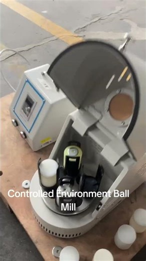 Planetary Ball Mill for Glove Box Applications #glovebox #planetaryballmill #lab #inert #equipment