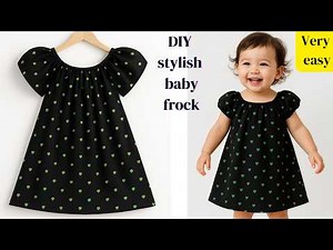 Beautiful baby frock cutting and stitching | Baby frock cutting and stitching | baby frock design