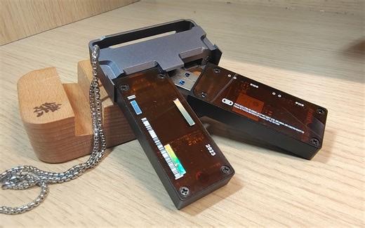 数字生命卡硬盘盒！全铝CNC！开源复刻 DIY|双M2固态|成品|流浪地球2|教程