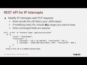 OpenLI Training Chapter 13