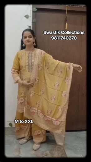 Pure Natural Crepe Mirror Work Suit #newarrival #indianfashion #ethnicwear #comfortwear #festivewear