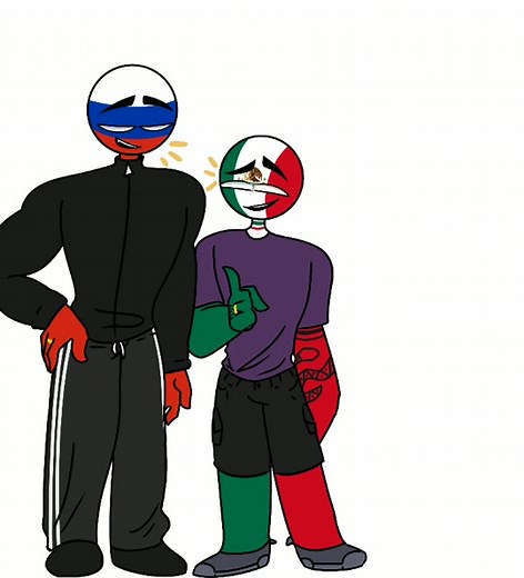 Countryhumans: La Relación entre México y Rusia