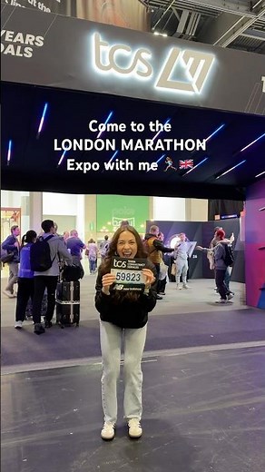 Let’s go to the LONDON MARATHON expo !!! 🇬🇧✨🏃🏽‍♀️ #londonmarathon
