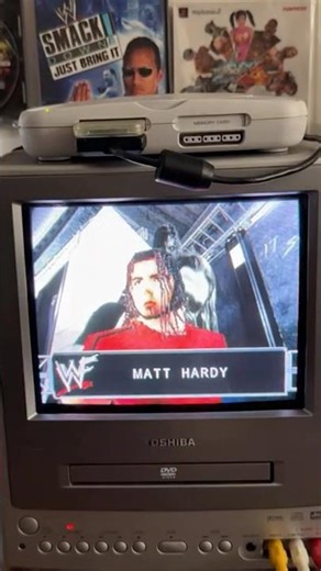 Matt Hardy WWF Smackdown entrance #WWE #AttitudeEra #PS1 #HardyBoyz #wwegames #retrowrestling #CRT