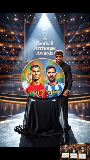 Ronaldo and Messi's (RO-ME) Thread Art Made by Yamal #shorts #football #ronaldo #cr7 #messi #yamal