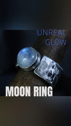 This Moon Ring is Hypnotic… 💙🩶🌑 Wait for it 👀