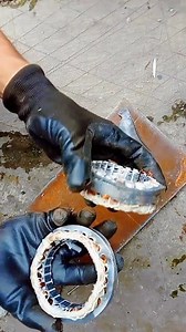 😮This copper dynamo from an old AC blower is packed with hidden value. #scrapmetal #copperrecovery #acblower | Deffsamsan