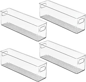 MDesign Kitchen Food Storage Plastic Storage Box