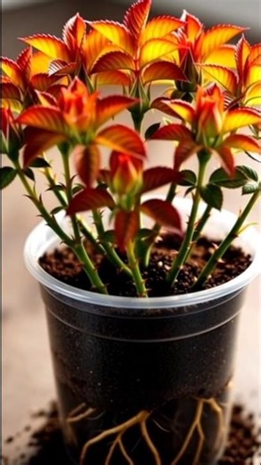 “Dwarf Rose Timelapse 🌹 5+ Colors Blooming in a Transparent Pot!”