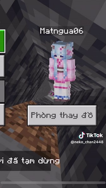 Exploring Neko-chan in Minecraft Gameplay