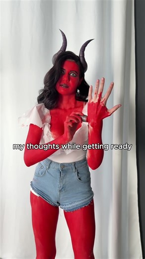 That wasn’t easy at all 🤭 #dispatch #dispatchcosplay #malevola #malevolacosplay #gettingready