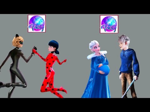✨Epic Glow Up! Ladybug & Adrien, Elsa & Jack Frost Family Transformation