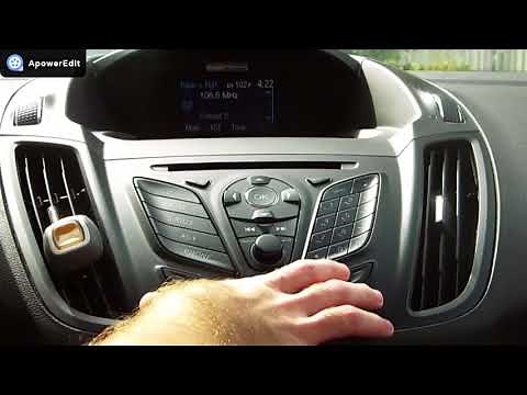How to store radio station presets on the Ford Escape, Focus, C-MAX (Detailed steps in description)