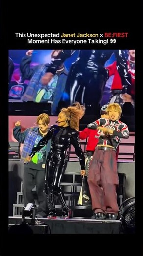 Janet Jackson & BE:FIRST Best Moment ❤️‍🩹 ‪@JanetJackson‬ ‪@BEFIRSTOfficial‬