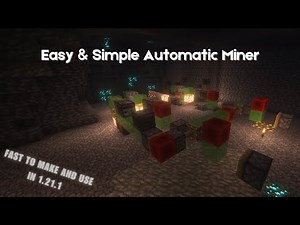 The most efficient tunnel bore in 1.21.1+ | Minecraft