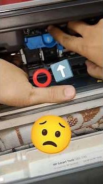 How To Clean HP 580 Printer Print Head Manually!🔥Complete Video Black and white #trendingshorts #hp