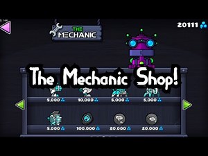 How to unlock the Mechanic Shop in Geometry Dash 2.2!