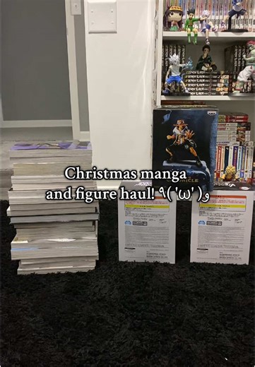 Hello loves!!💕 What did you guys get for Christmas/the holidays? I’m so grateful for everything that I got!! I got some cool things for Christmas, including manga and figures, so I thought that I would share!! I hope you enjoy!! I hope everyone had a great holiday and start to the new year!!🎉 || #manga #anime #fyp #foryou #foryoupage #haul #christmas #christmashaul #mangahaul #animehaul #figure #figures #animefigures #animefigurecollection #mangacollection #mangacollector