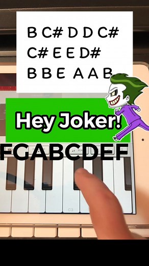 Quick Joker Song Piano Tutorial: How to Play