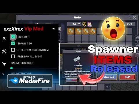 Blockman Go Spawn Items Released || Download MediaFire Now 🤯🗣️🔥