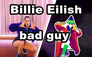 [蓝发小姐姐littlesiha] bad guy by Billie Eilish 舞力全开JustDance 2020