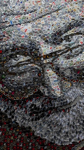 These clues give it away pretty easily! My second bottle cap Jerry Garcia has arrived! Can ya dig it? ✌🏻 | JAM Bottle Cap Art