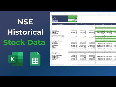 NSE Historical Data Guide for Excel and Google Sheets