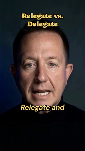 Relegate vs. Delegate—know the difference! #learnenglish #englishtips #esl ￼