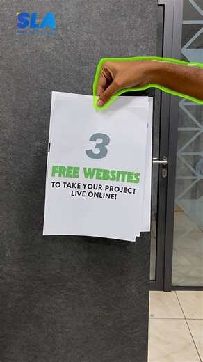 SLA Institute on Instagram: "🌐 3 Free Websites to Host Your Projects Live! 🚀 Showcase your work to the world and impress recruiters with live project demos 💻✨ 📩 Comment “Host” below to get the website links! #WebHosting #TechTips #ITFreshers #ProjectShowcase #PortfolioBoost #LearnWithSLA #CareerGrowth #WebDevTools"