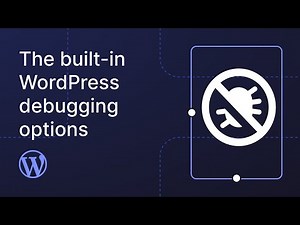 The built-in WordPress debugging options