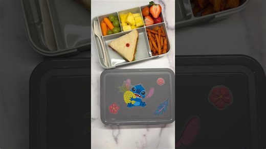 Lilo and Stick lunch #liloandstitchliveaction #lilostitch #lunchbox #lunchboxideas #disney #bento