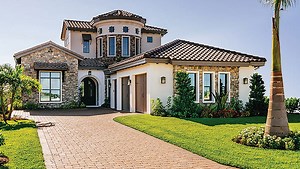 Sedona model by Arthur Rutenberg at Miromar Lakes stands out with its unique features