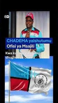 Chadema katika mvutano na Msajili wa vyama vya siasa