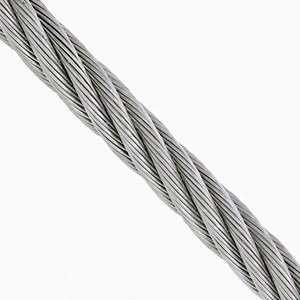[Hot Item] Flexible Carbon Steel Cable Stainless Steel Wire Rope