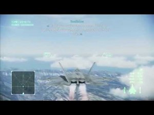 Ace Combat Infinity: Mission 7 Area B7R ( F-22 Raptor / S Rank )