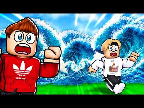 NIEMAND ENTKOMMT der RIESEN WELLE! (Roblox)