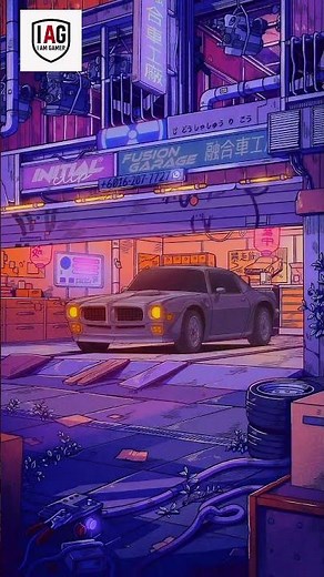 1970s Pontiac Firebird 🔥 | Cyberpunk Garage Edit | Insane Transformation #shorts